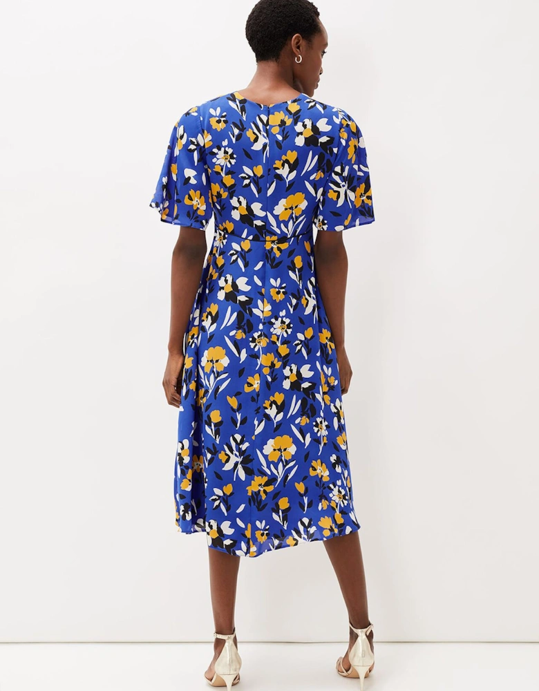 Jayla Floral Printed Dress