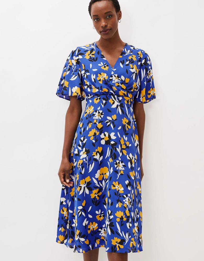 Jayla Floral Printed Dress