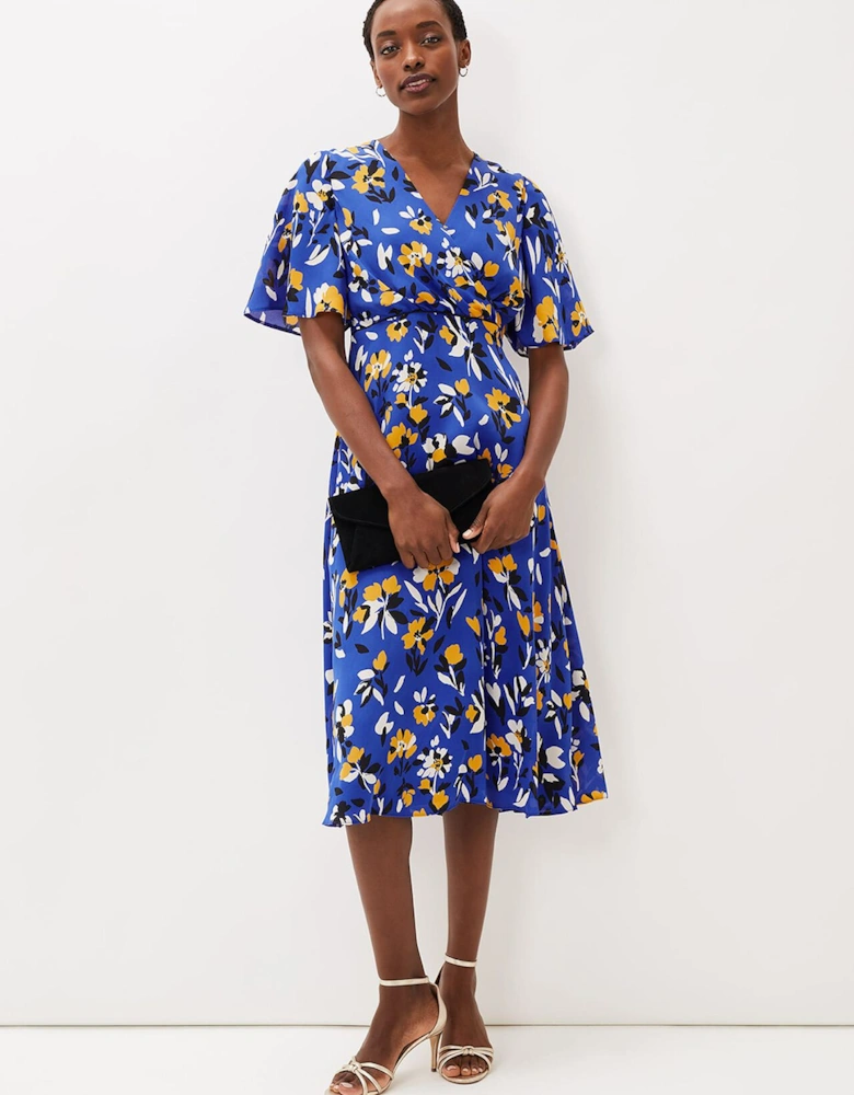 Jayla Floral Printed Dress