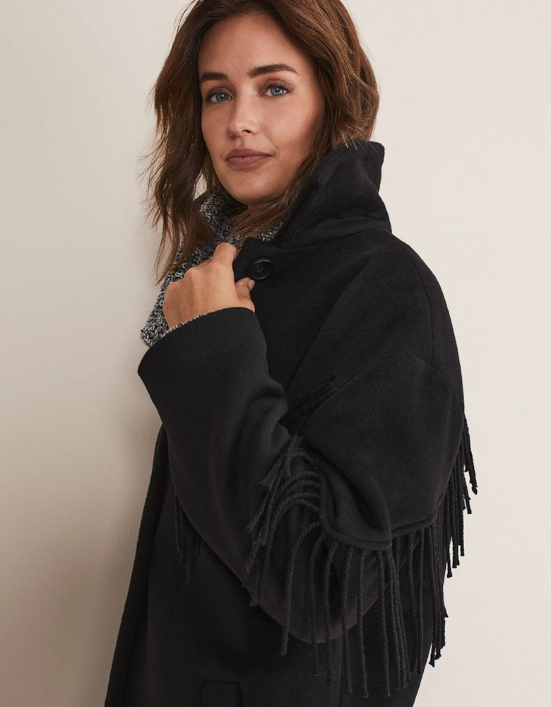 Liz Fringe Coat