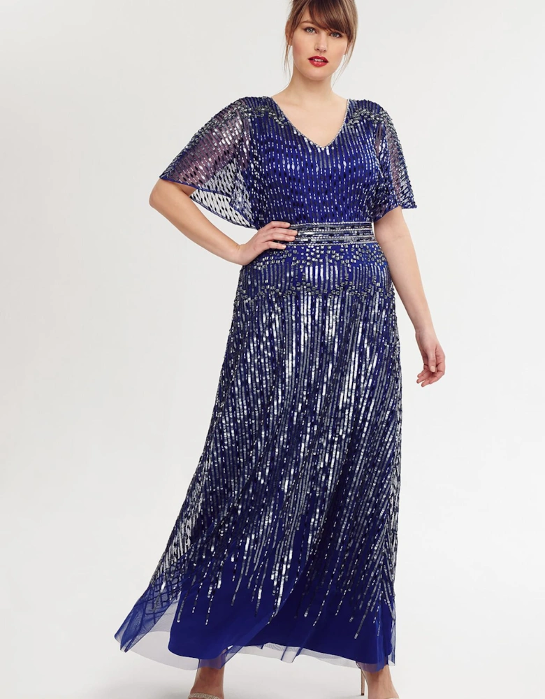 Athena Beaded Maxi Dress