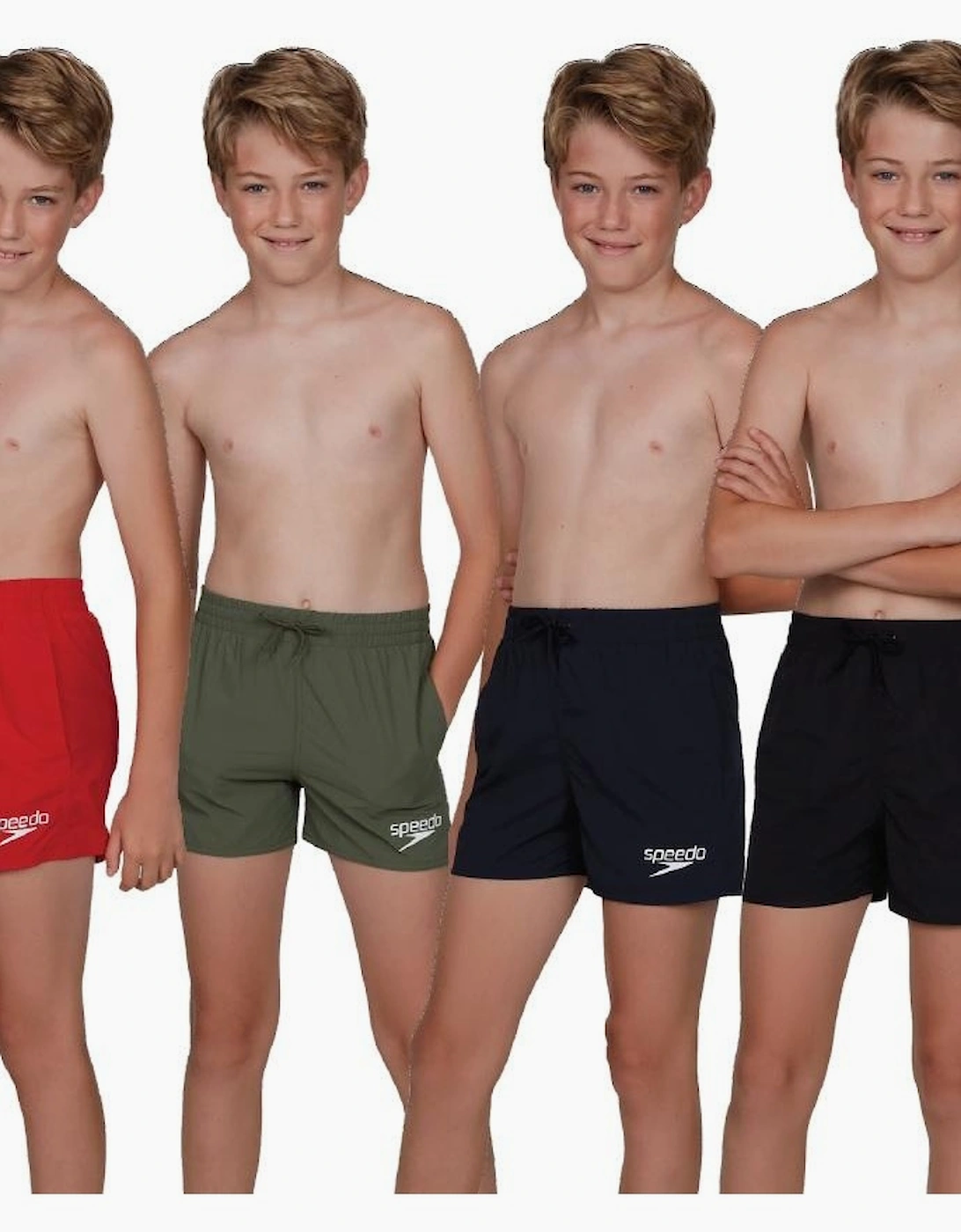 Boy's Speedo Childrens/Kids Essential 13 Swim Shorts - Hyper Yellow - Size: 13 years/12 years