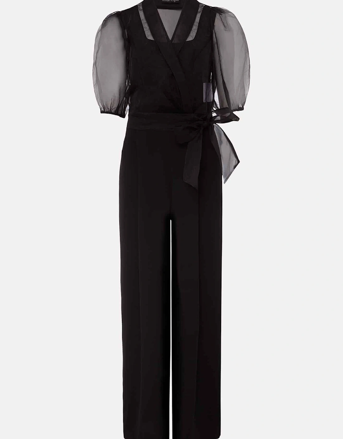 Brontie Puff Sleeve Wide Leg Jumpsuit