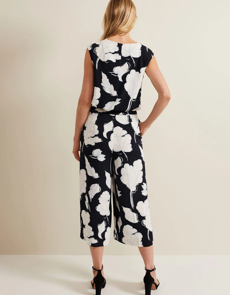 Noelle Floral Print Culotte