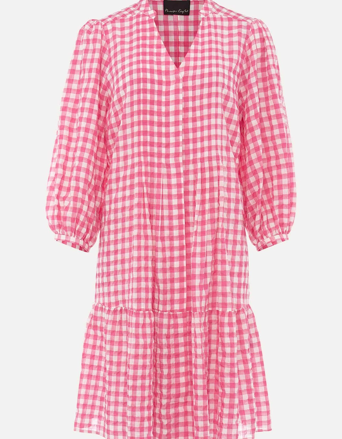 Oona Gingham Swing Dress