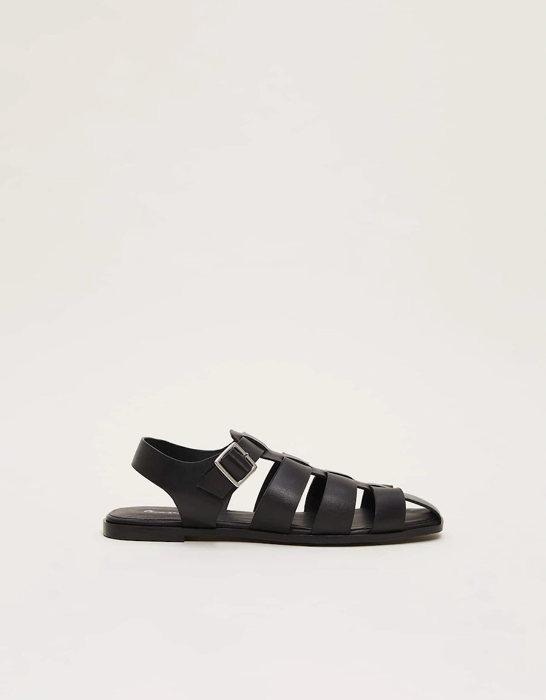 Leather Chunky Strap Sandal, 9 of 8