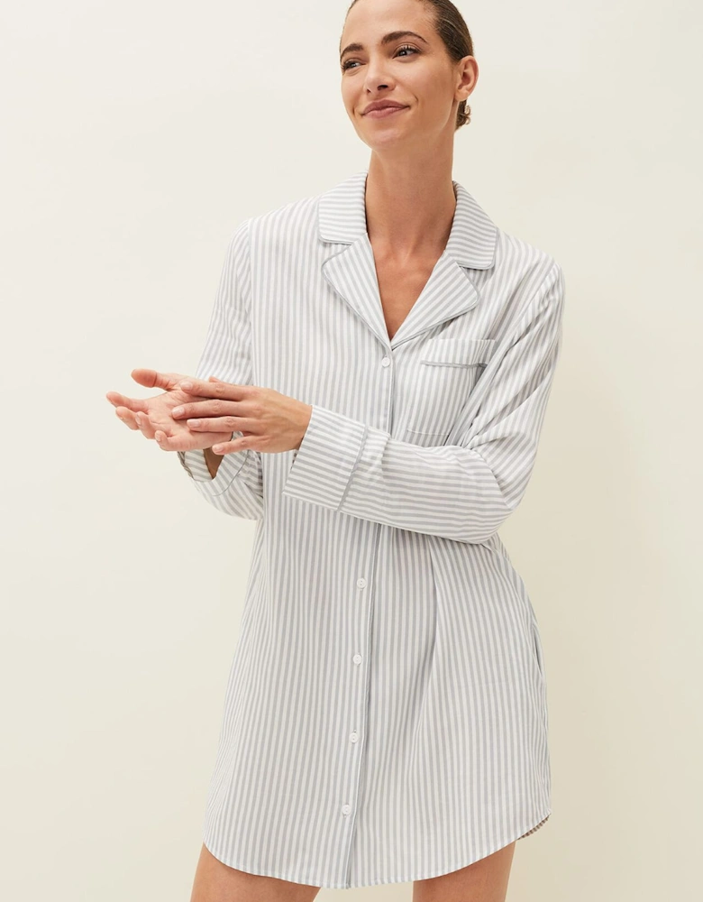 Bobby Stripe Nightshirt