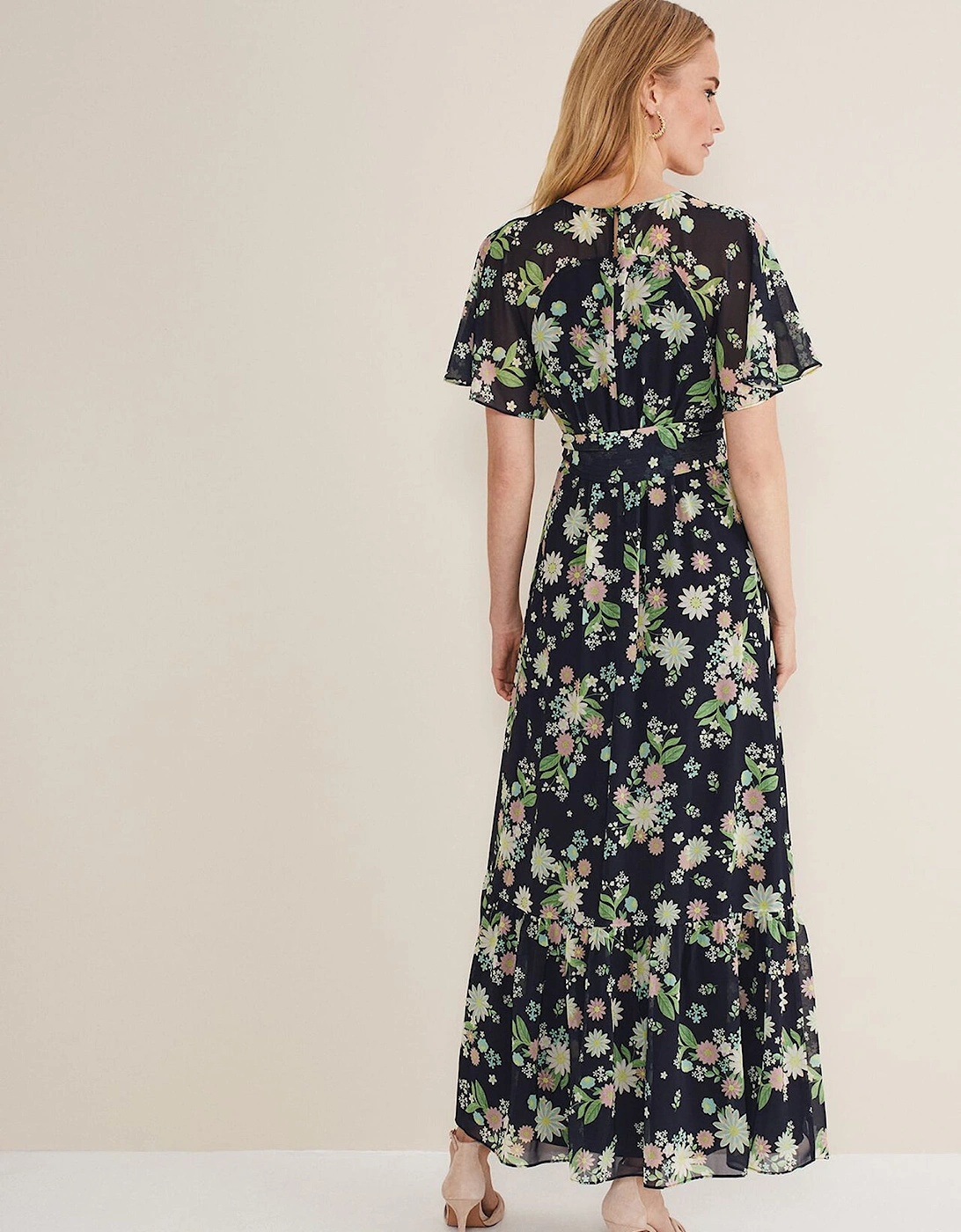 Georgie Floral Tiered Maxi Dress