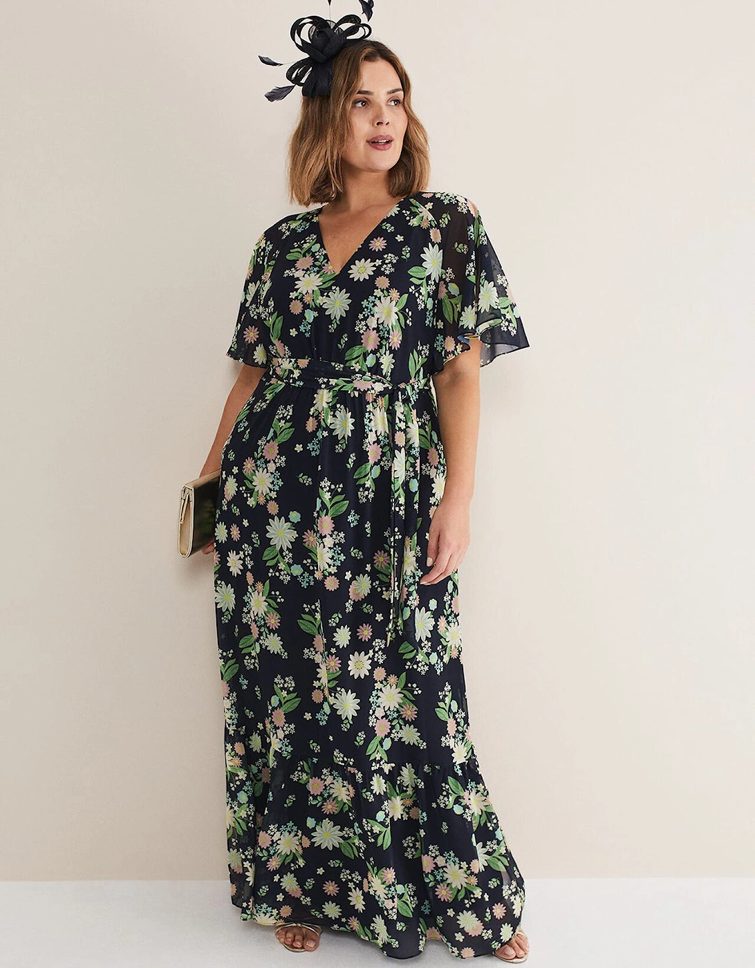 Georgie Floral Tiered Maxi Dress