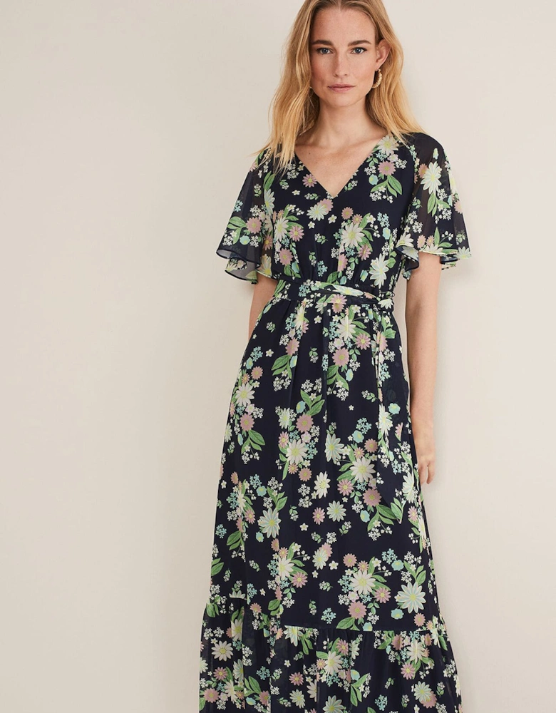 Georgie Floral Tiered Maxi Dress