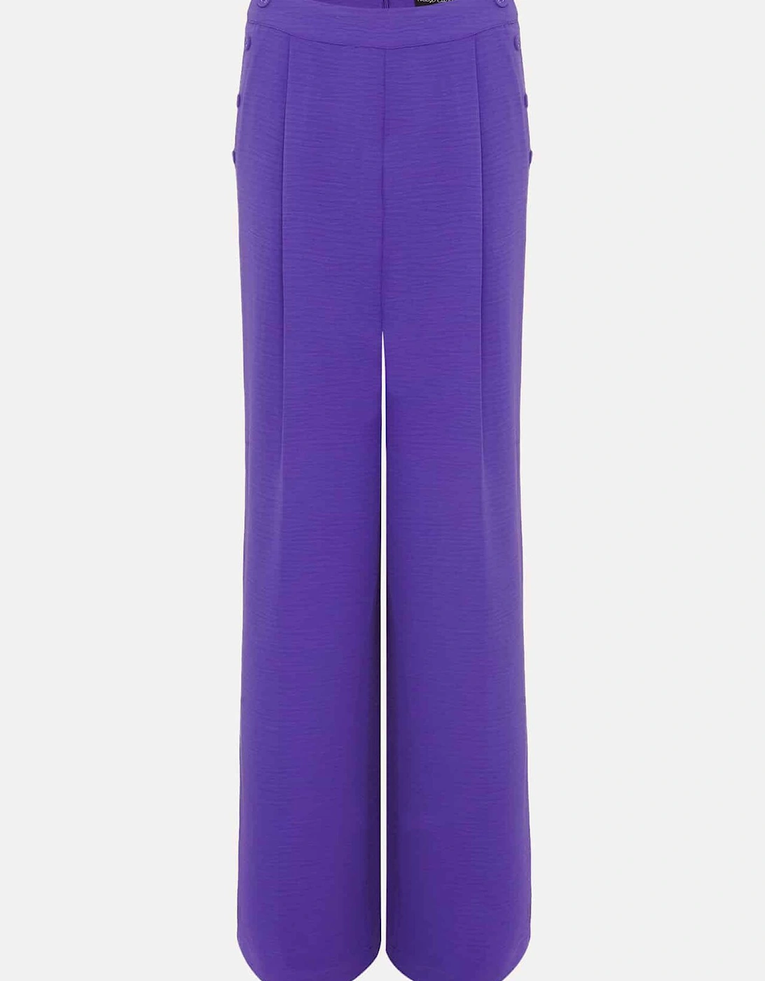 Azylnn Purple Wide Leg Trousers