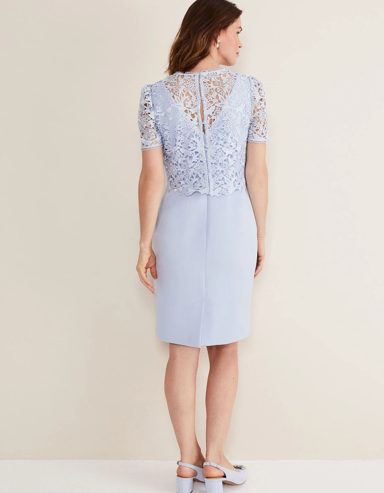 Isabella Lace Midi Dress