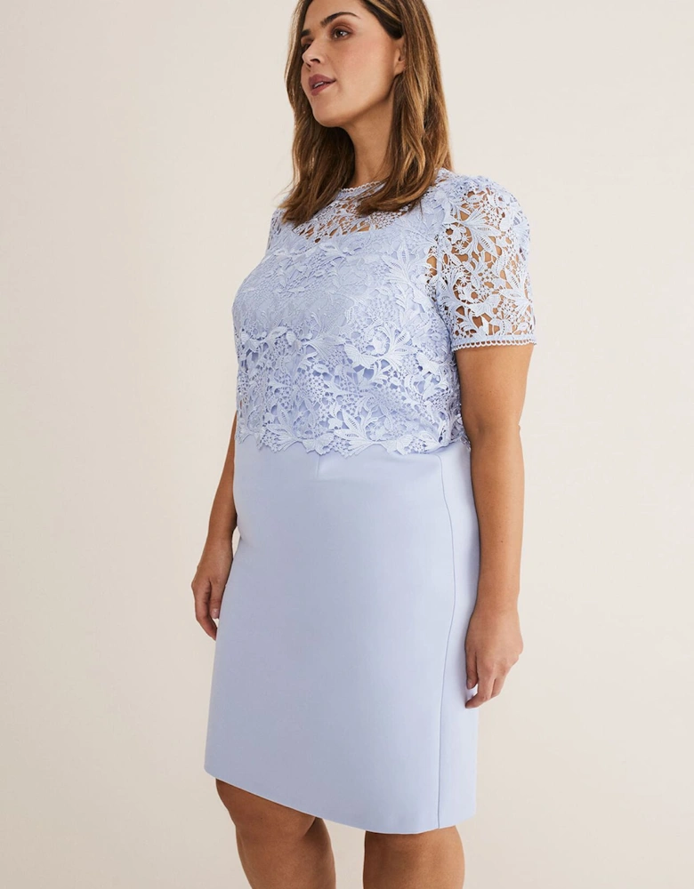 Isabella Lace Midi Dress