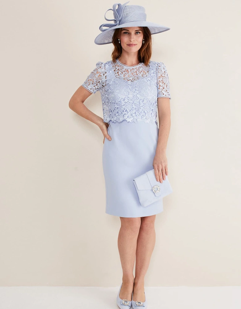 Isabella Lace Midi Dress