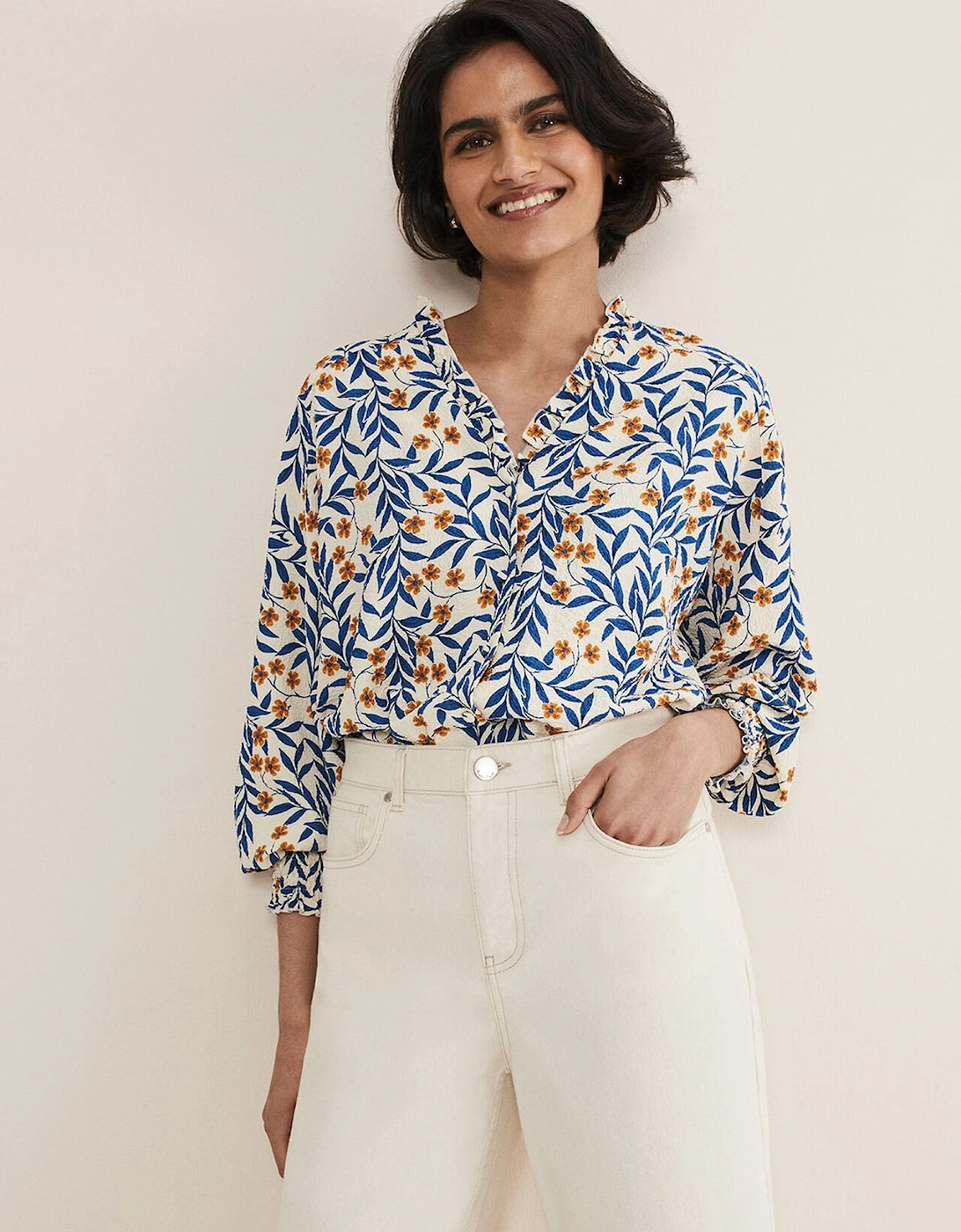 Poppy Floral Blouse, 7 of 6