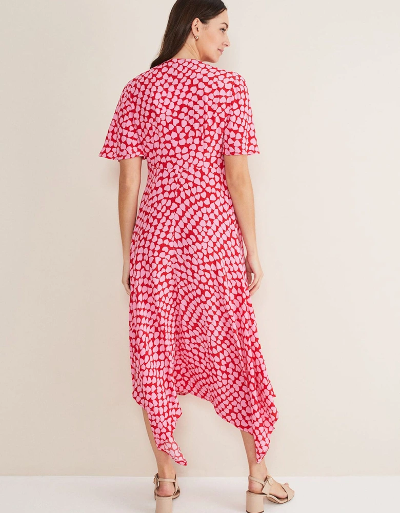 Darcie Heart Midi Dress