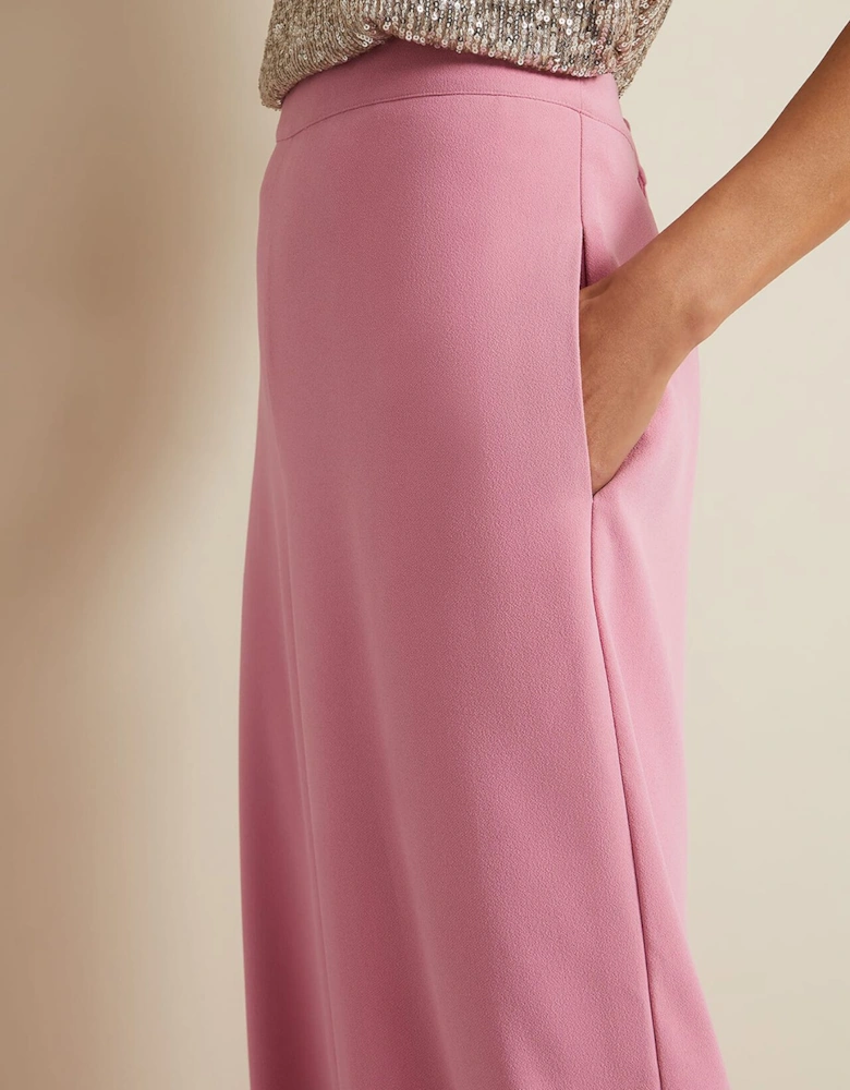 Elandra Pink Wide Leg Trouser