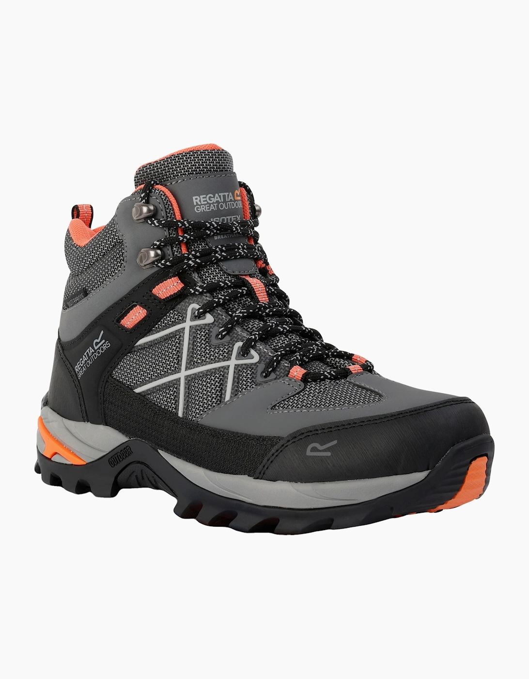 Regatta Women's Grey / Samaris Iii Walking Boots  5 Size 5 Uk