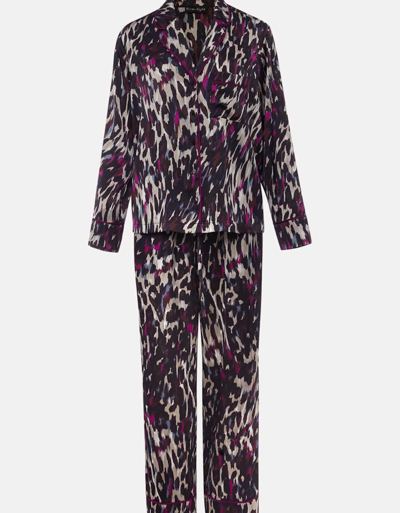 Millicent Leopard Print Pyjama Set