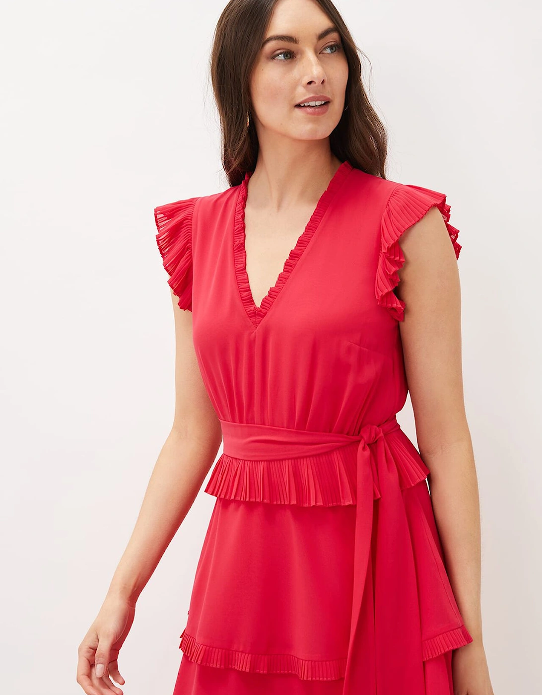 Josephina Tiered Midi Dress