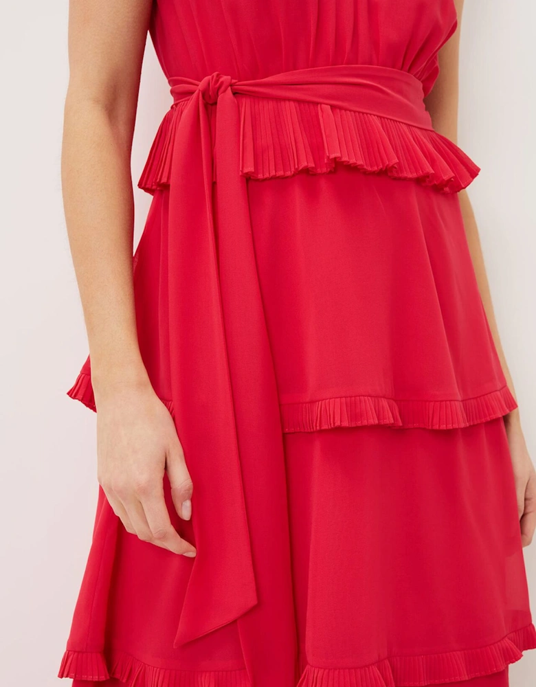 Josephina Tiered Midi Dress