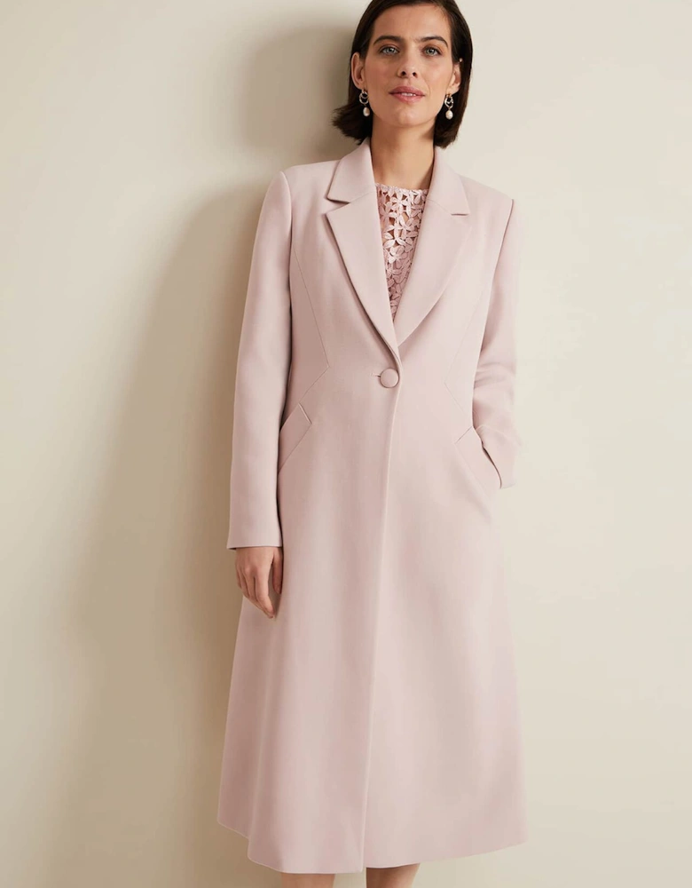 Juliette Crepe Coat