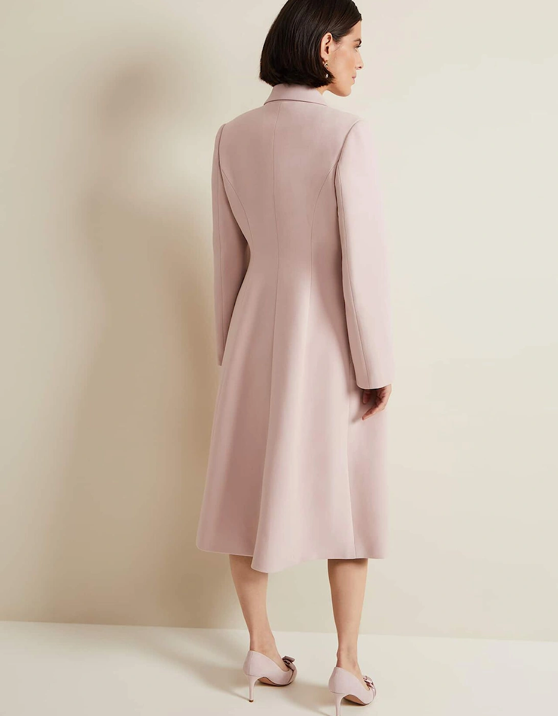 Juliette Crepe Coat