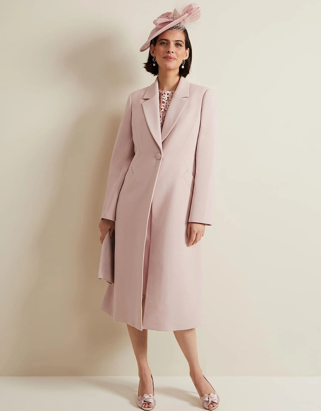 Juliette Crepe Coat