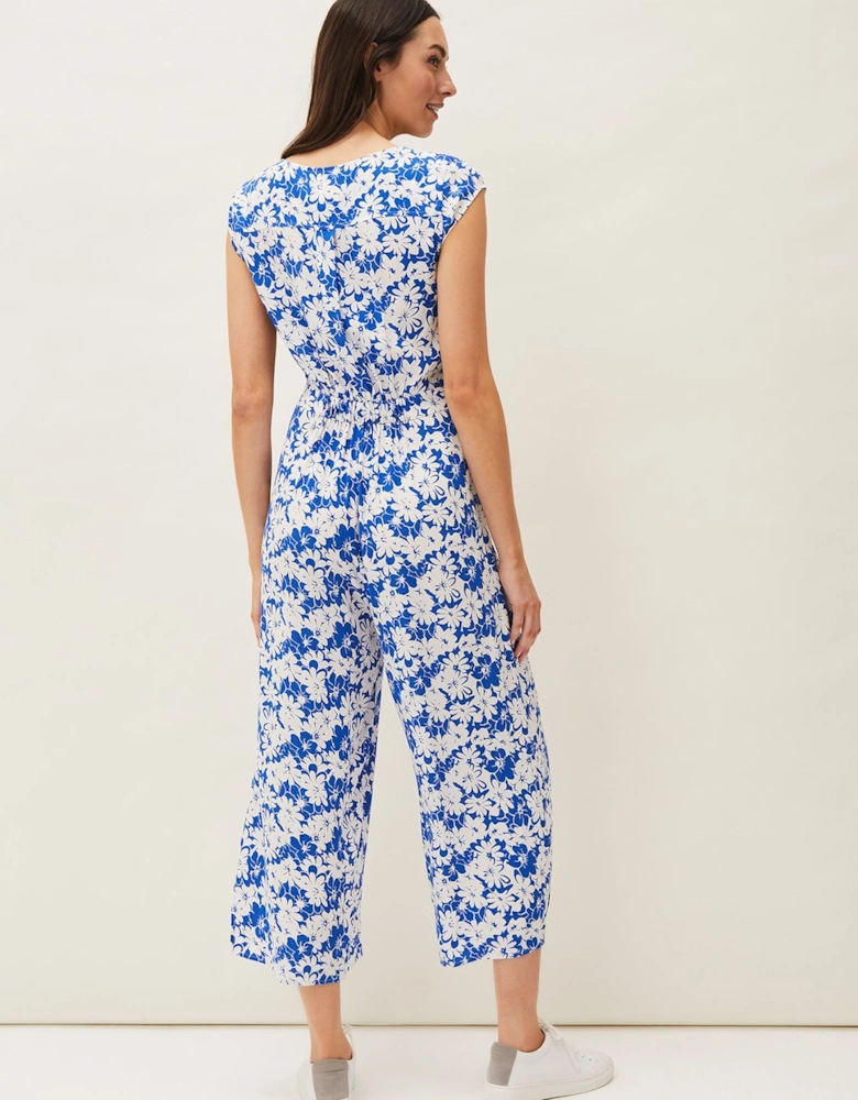 Nerissa Floral Wide Leg Jumpsuit