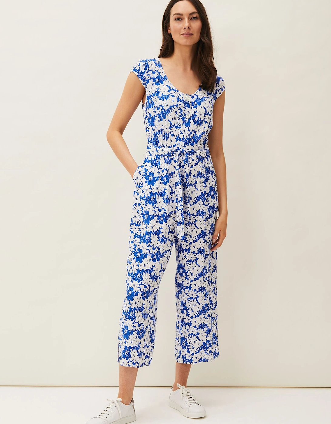 Nerissa Floral Wide Leg Jumpsuit, 6 of 5