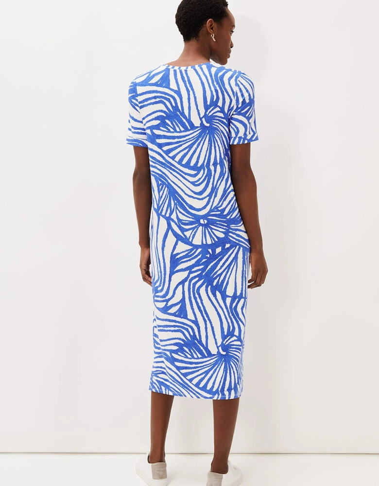 Theresa Shell Print Dress