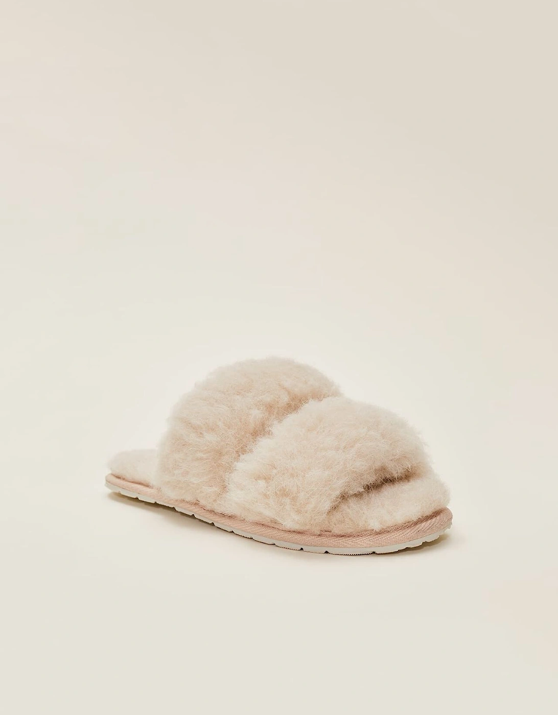 Katy Premium Wool Slider Slippers