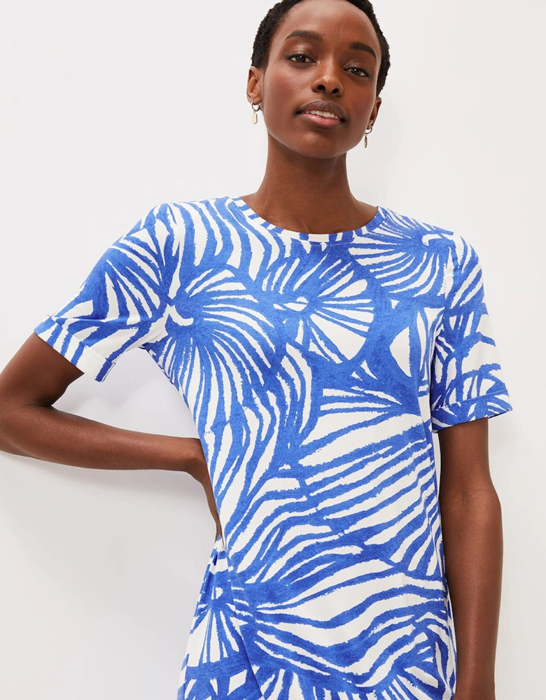 Theresa Shell Print Dress