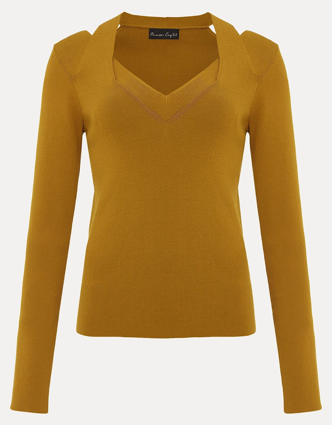 Emily Cut Out Compact Knit Top