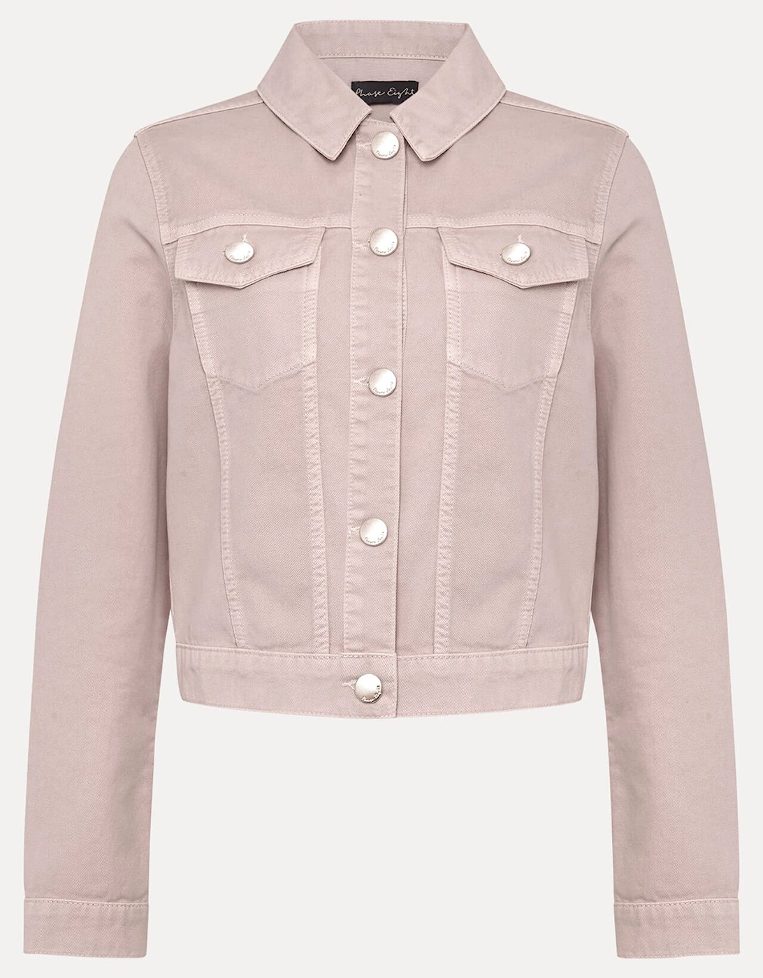 Caitlin Cropped Denim Jacket