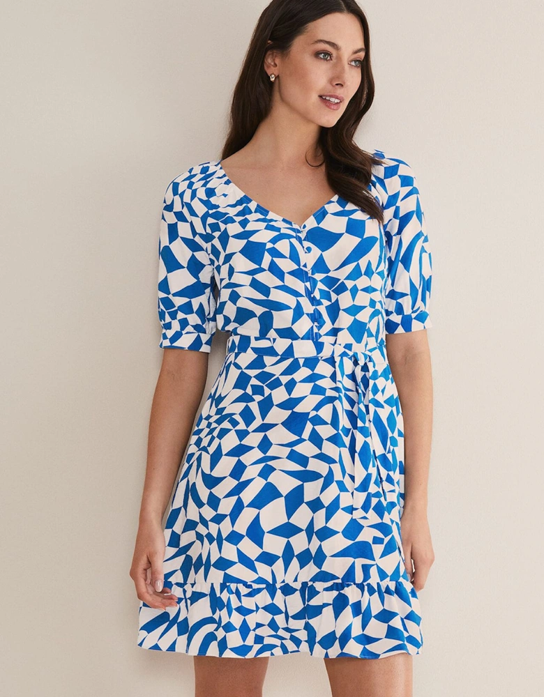 Penele Geo Swing Dress