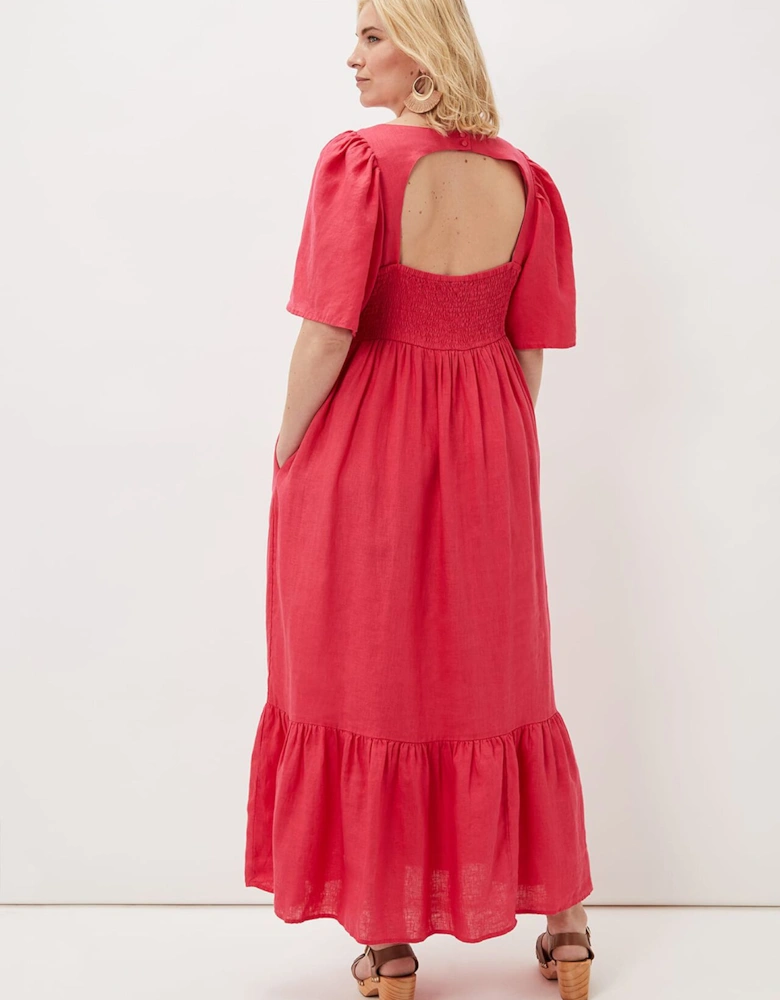 Emaline Linen Maxi Dress