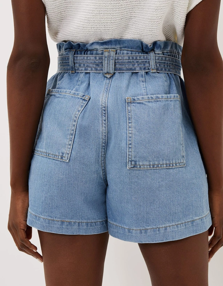 Pollie Denim Cargo Short