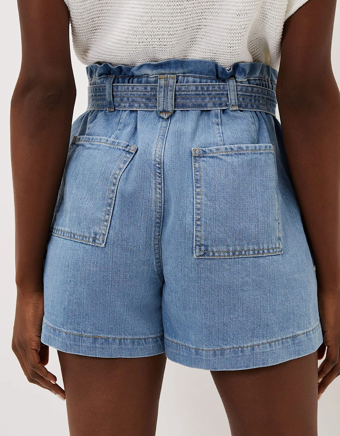 Pollie Denim Cargo Short