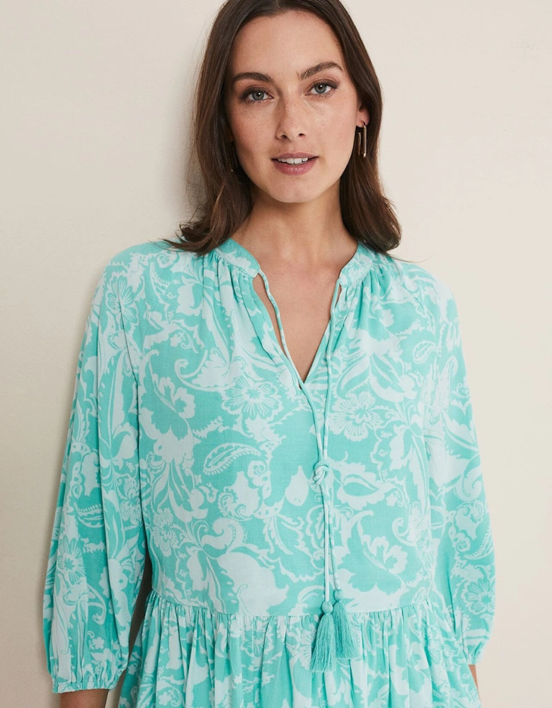 Lara Paisley Print Blouse