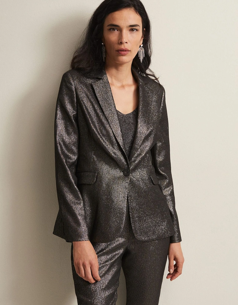 Ulrica Shimmer Blazer