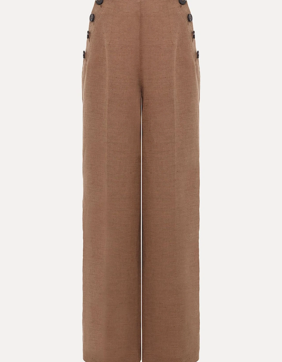 Cassandra Linen Wide Leg Trousers