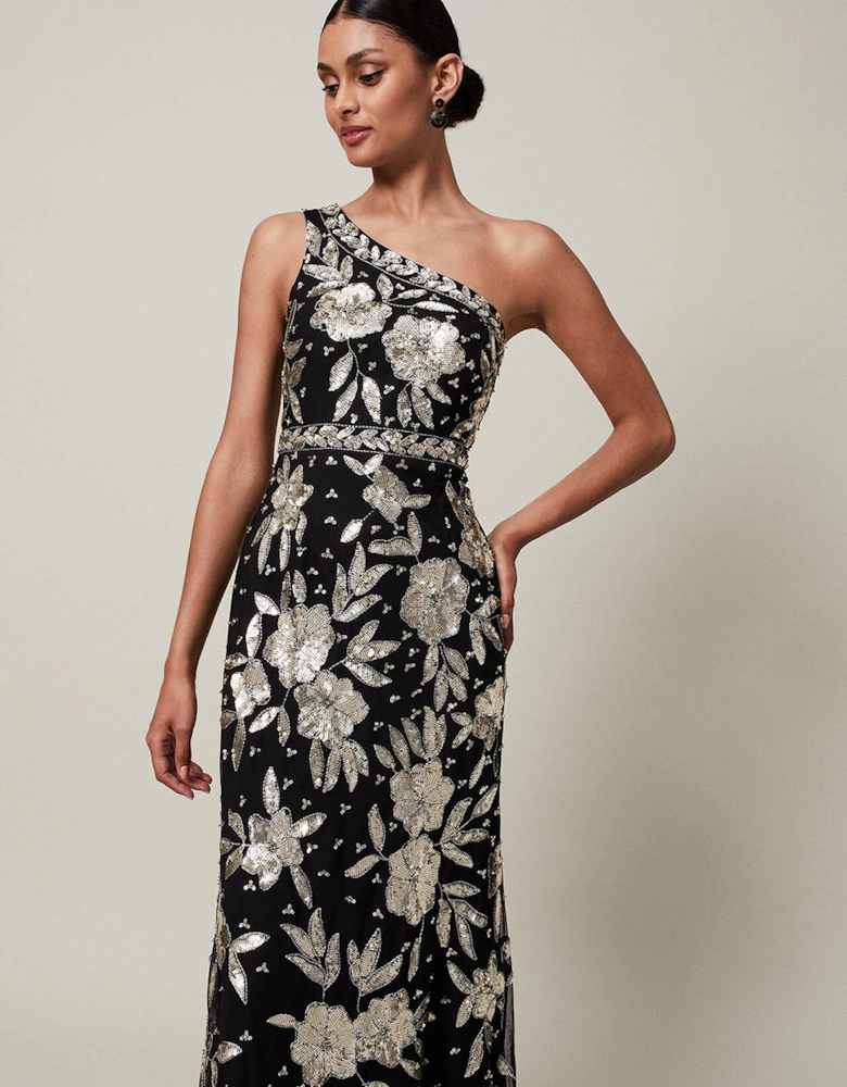 Serafina Embellished Maxi Dress