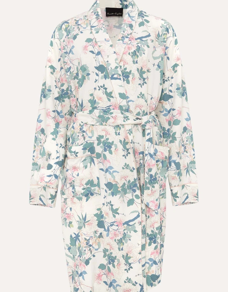 Avarie Chinoiserie Print Robe