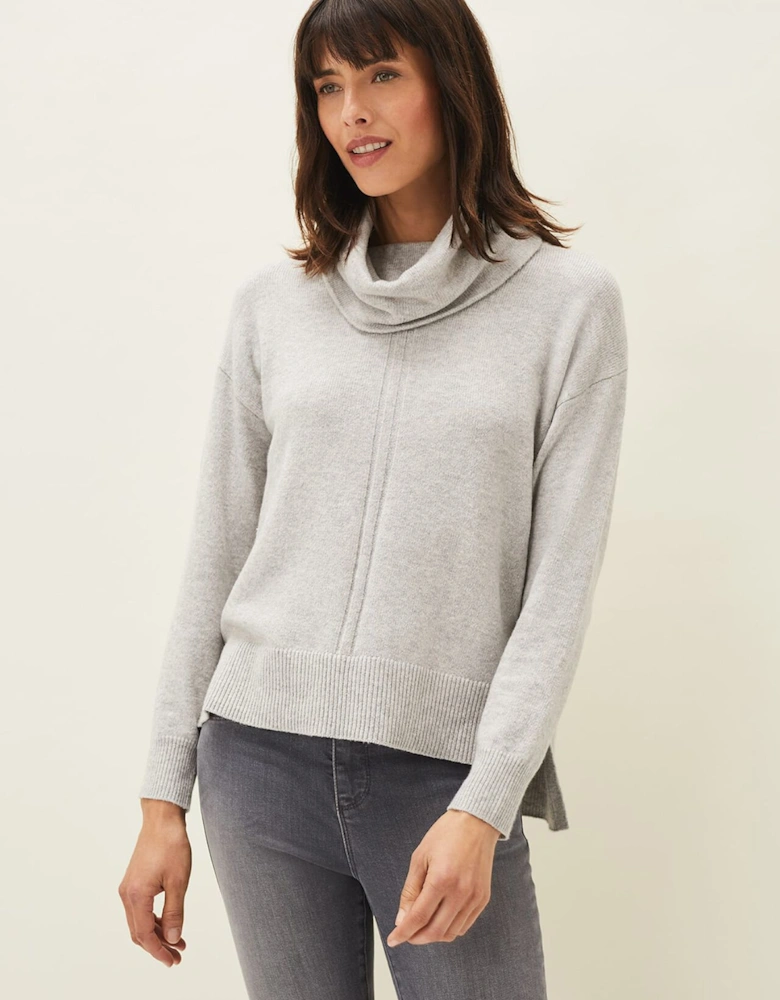 Abella Cowl Neck Jumper