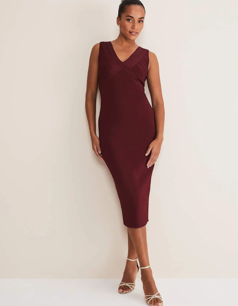 Fressia Cut Out Bandage Dress