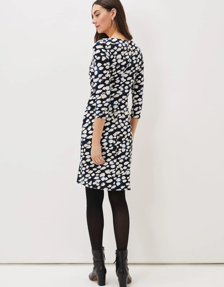 Naava Spot Jersey Dress