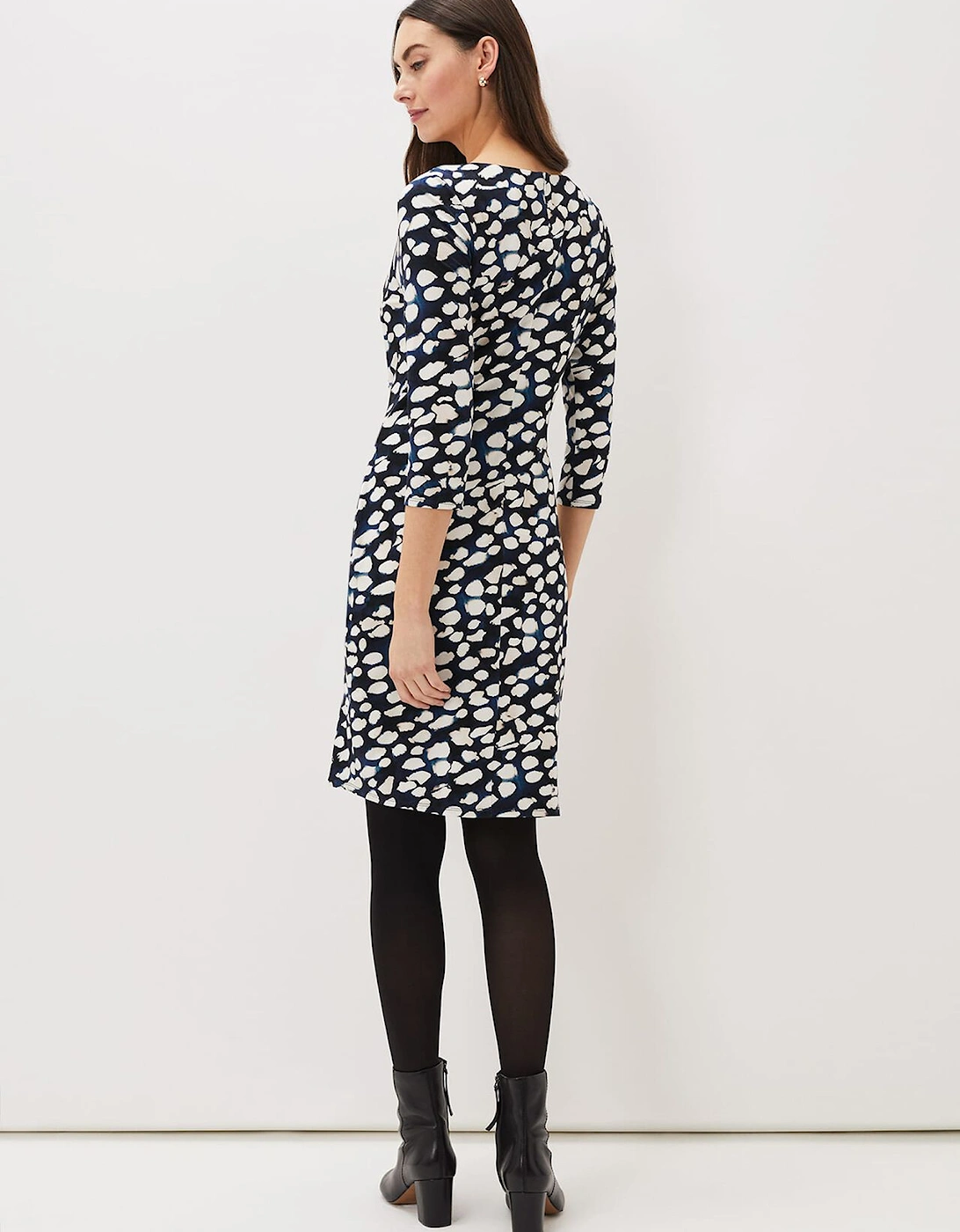 Naava Spot Jersey Dress