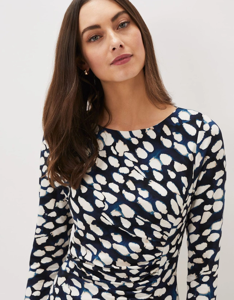 Naava Spot Jersey Dress