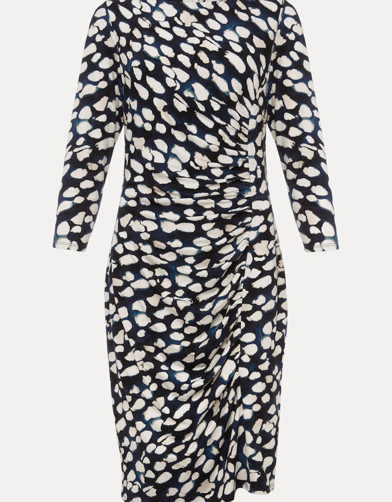 Naava Spot Jersey Dress